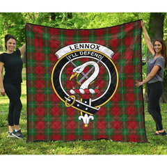 Lennox Tartan Crest Quilt