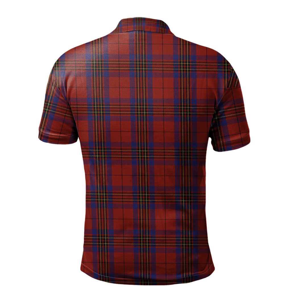 Leslie Red Tartan Polo Shirt