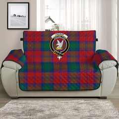 Lindsay Modern Tartan Crest Sofa Protector