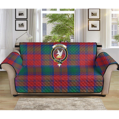 Lindsay Modern Tartan Crest Sofa Protector