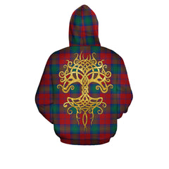 Lindsay Modern Tartan Hoodie - Tree Of Life