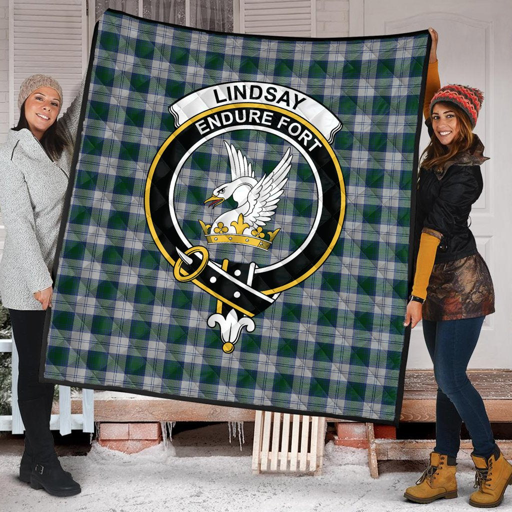 Lindsay Dress Tartan Crest Quilt