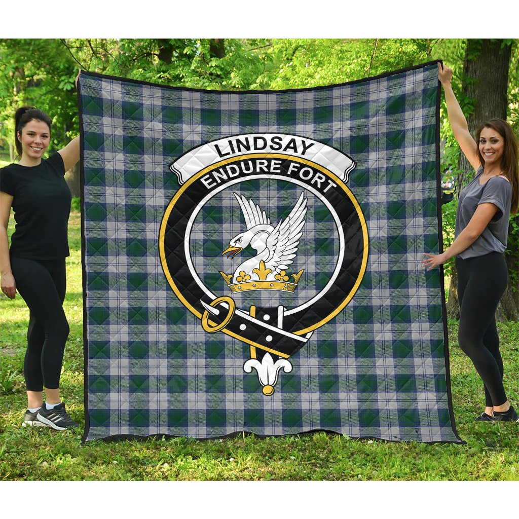 Lindsay Dress Tartan Crest Quilt