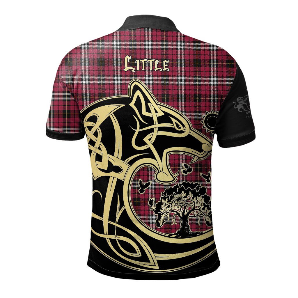 Little Tartan Polo Shirt Viking Wolf