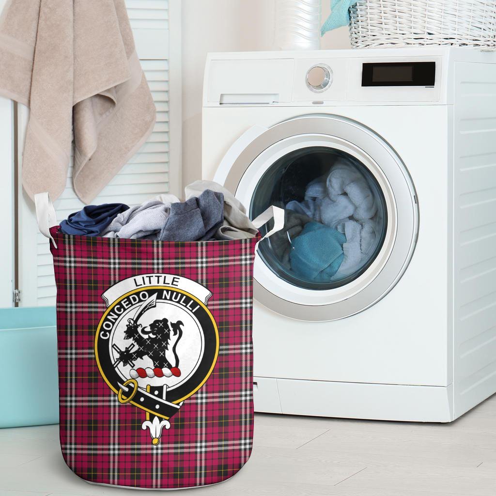 Little Tartan Crest Laundry Basket