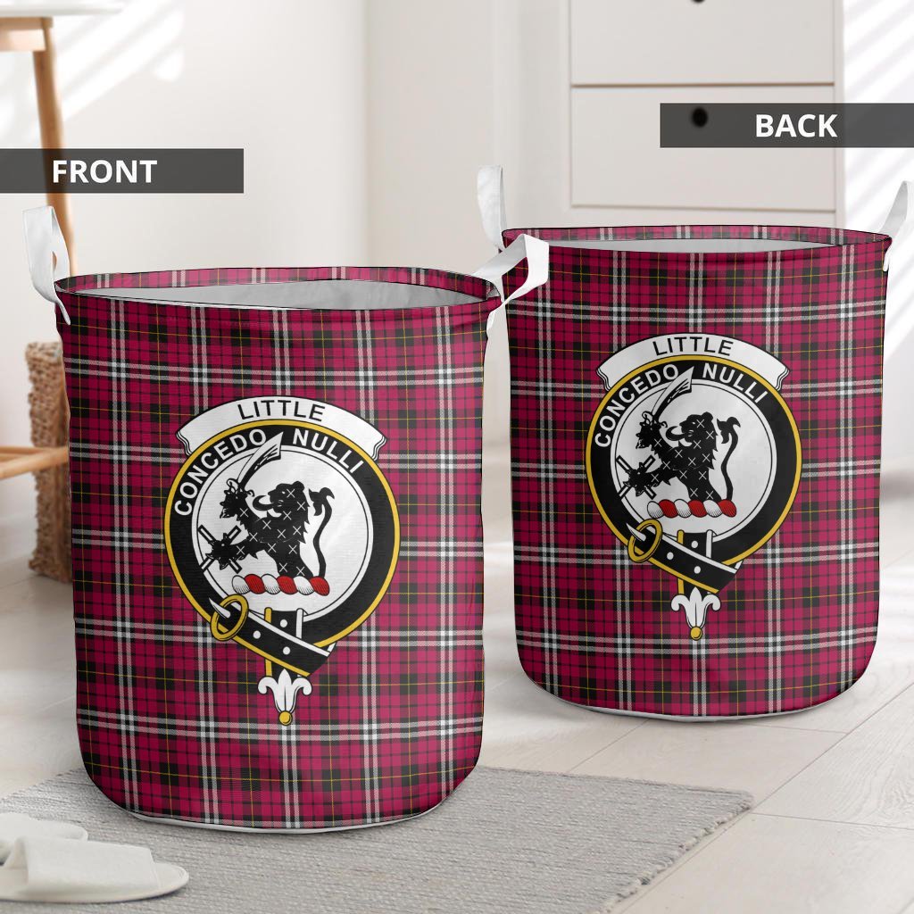 Little Tartan Crest Laundry Basket