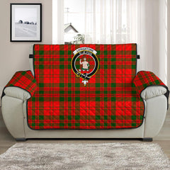 Livingstone Modern Tartan Crest Sofa Protector