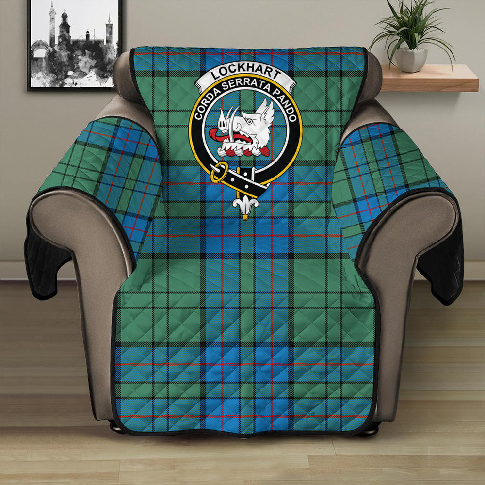 Lockhart Modern Tartan Crest Sofa Protector