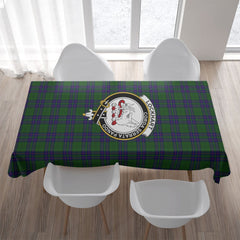 Lockhart Tartan Crest Tablecloth