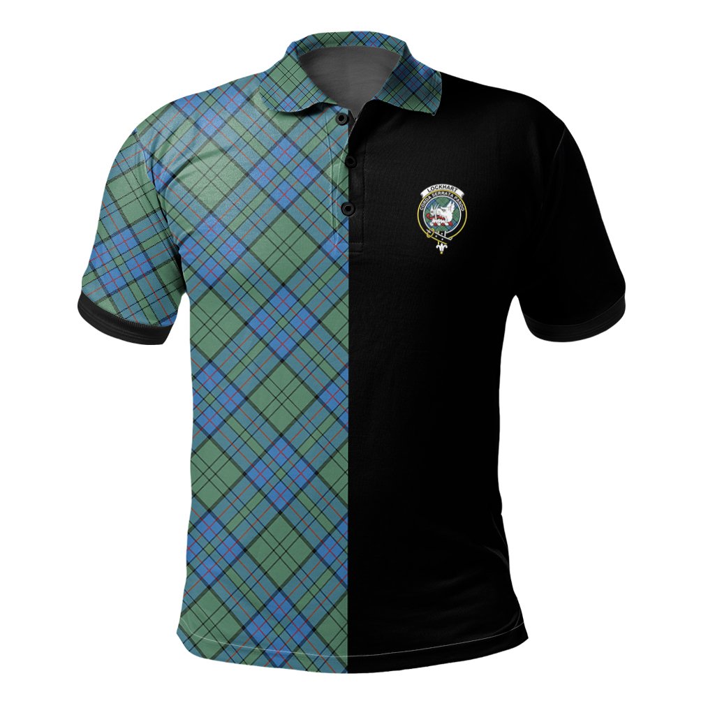 Lockhart Tartan Polo Shirt Half of Me - Cross Style