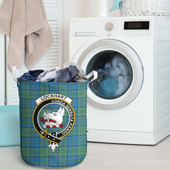 Lockhart Tartan Crest Laundry Basket