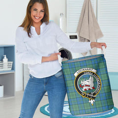 Lockhart Tartan Crest Laundry Basket