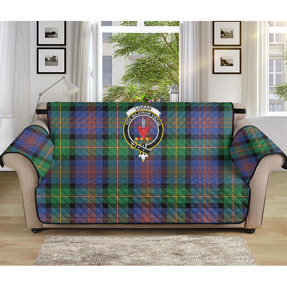 Logan Ancient Tartan Crest Sofa Protector