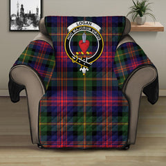 Logan Modern Tartan Crest Sofa Protector