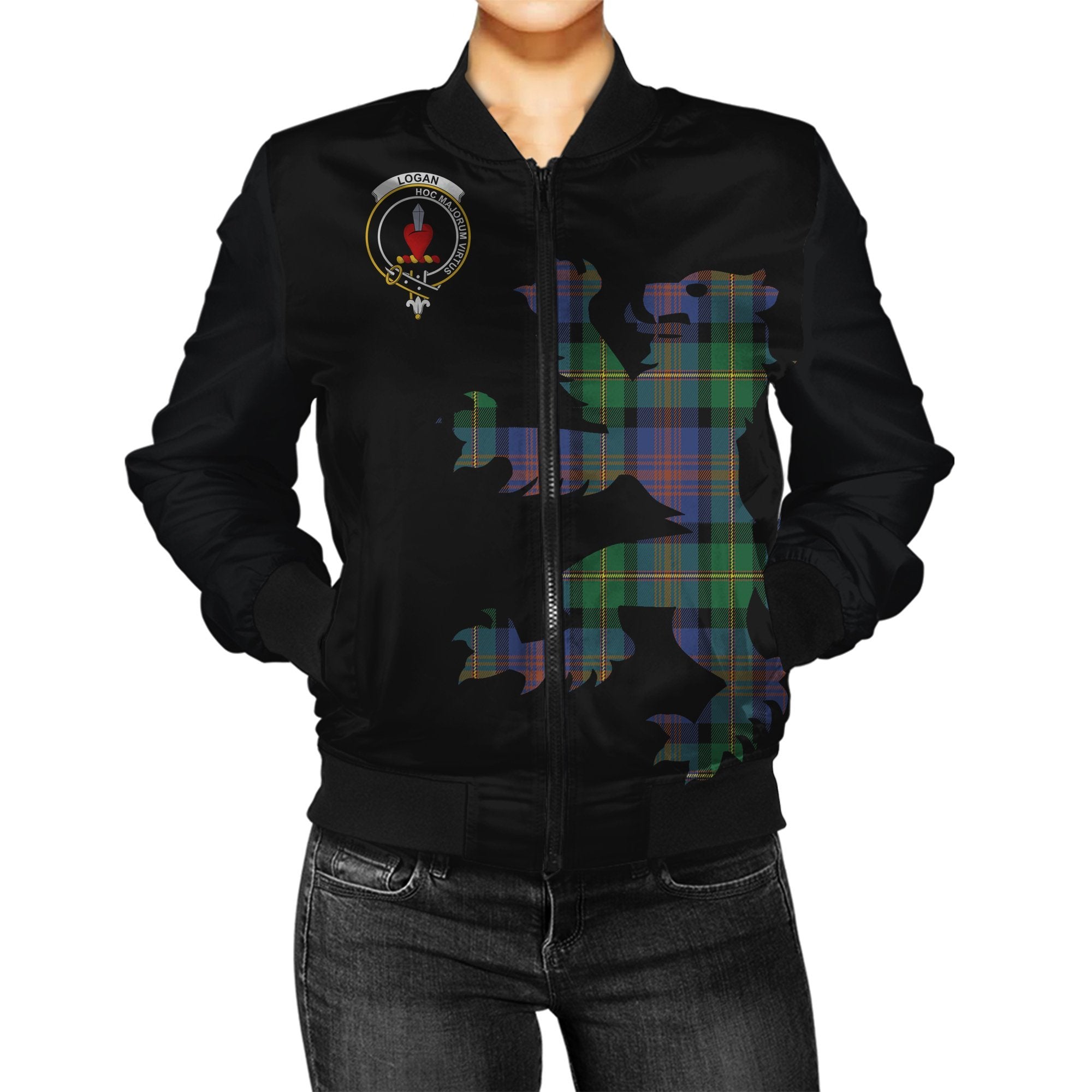 Logan Tartan Bomber Jacket Lion & Thistle