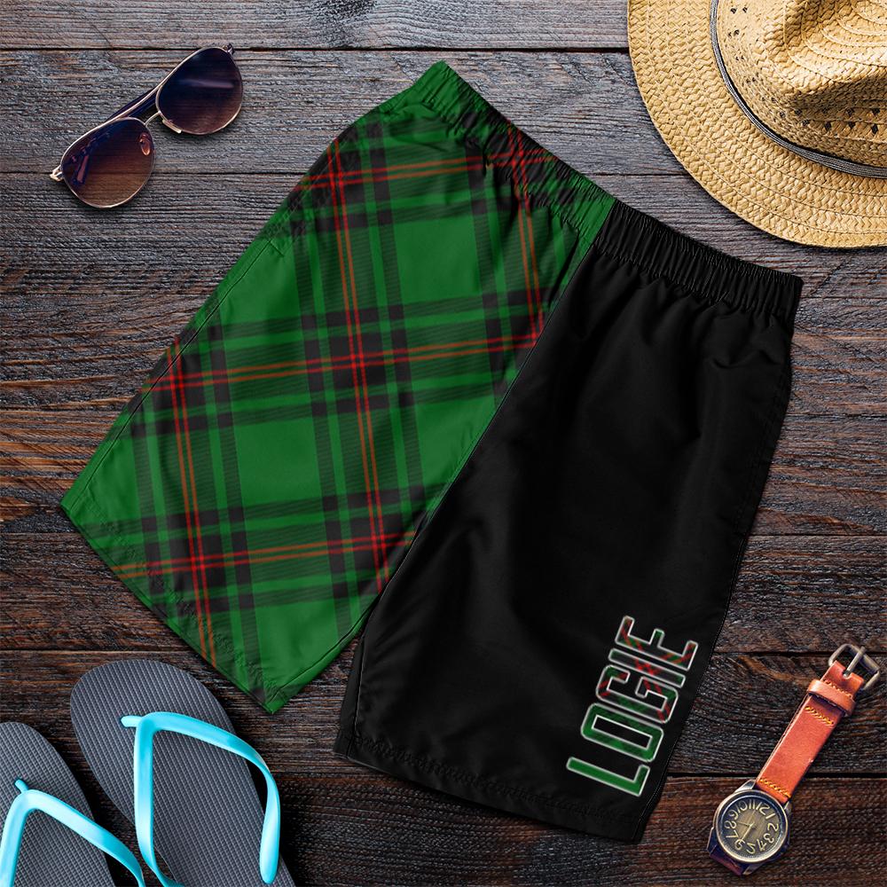 Logie Tartan Crest Men's Short - Cross Style