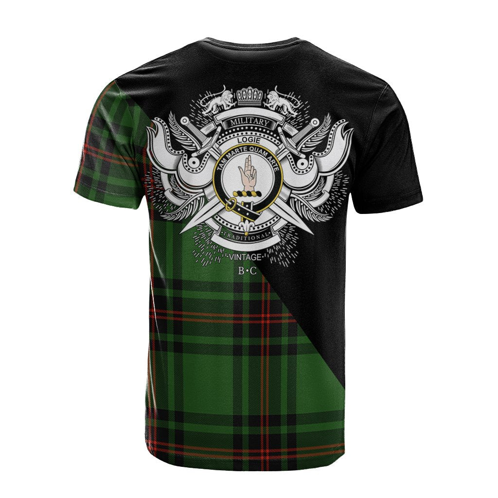 Logie Tartan - Military T-Shirt