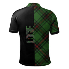 Logie Tartan Polo Shirt Half of Me - Cross Style