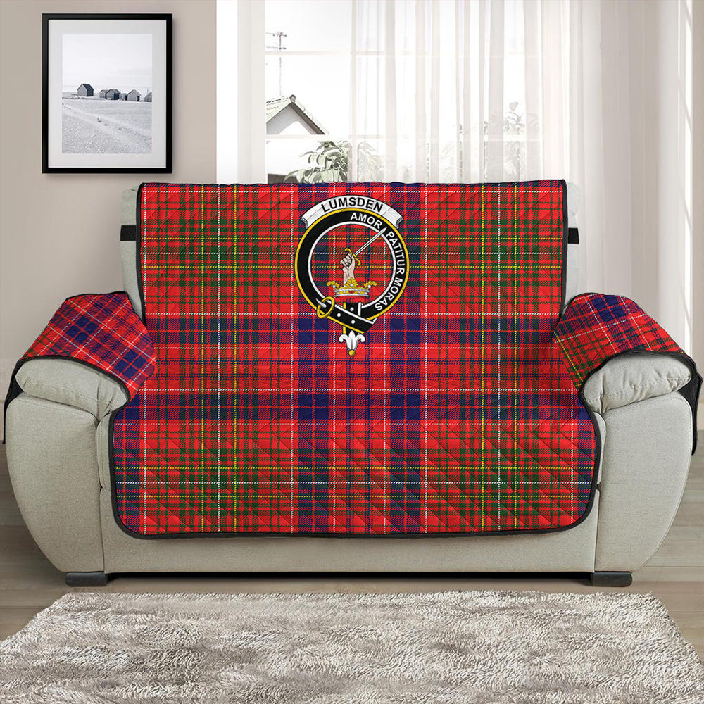 Lumsden Modern Tartan Crest Sofa Protector