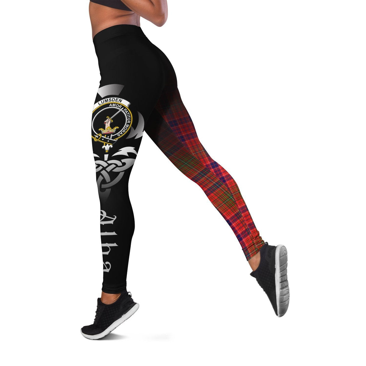 Lumsden Modern Tartan Leggings - Alba Celtic Style