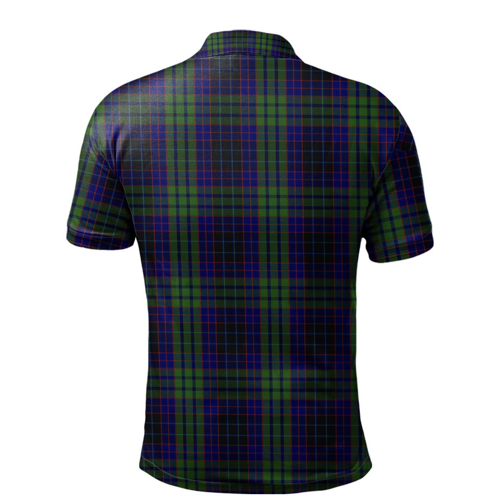 Lumsden Green Tartan Polo Shirt