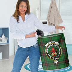 Lundin Tartan Crest Laundry Basket