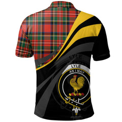 Lyle Tartan Polo Shirt - Royal Coat Of Arms Style