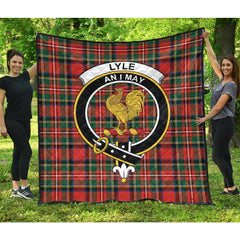 Lyle Tartan Crest Quilt