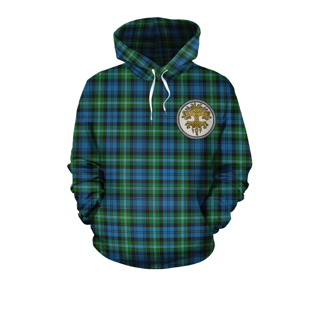 Lyon Tartan Hoodie - Tree Of Life