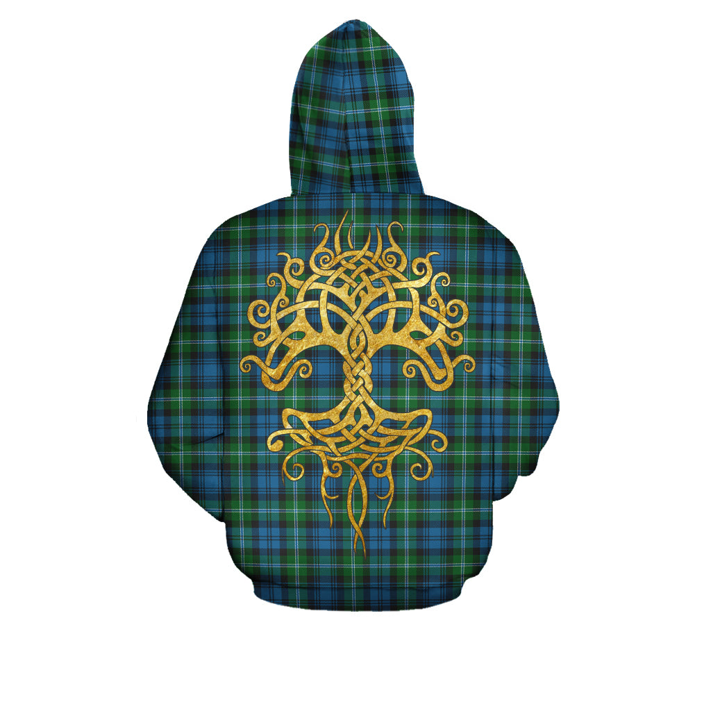 Lyon Tartan Hoodie - Tree Of Life