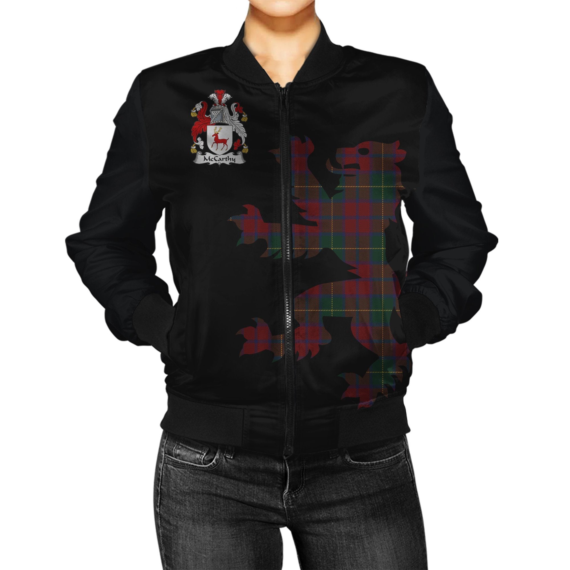 McCarthy Tartan Bomber Jacket Lion & Thistle