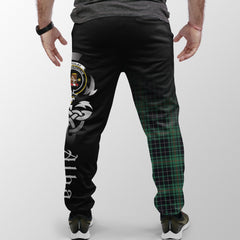 MacAulay Hunting Ancient Tartan Crest Jogger Sweatpants - Alba Celtic Style