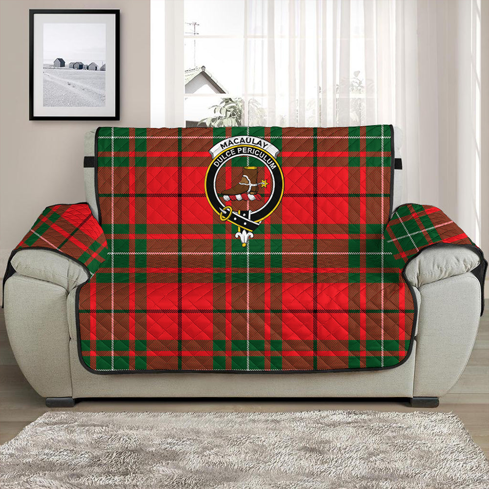 MacAulay Modern Tartan Crest Sofa Protector