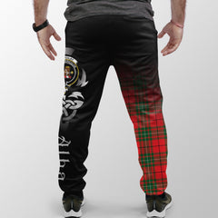 MacAulay Modern Tartan Crest Jogger Sweatpants - Alba Celtic Style