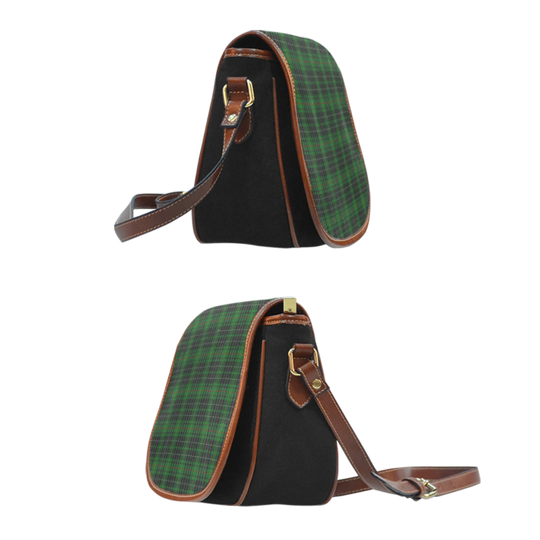 MacAulay Hunting Tartan Saddle Handbags