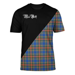 MacBeth Ancient Tartan - Military T-Shirt