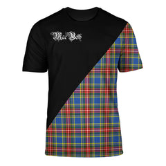 MacBeth Modern Tartan - Military T-Shirt