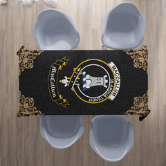 MacCallum Crest Tablecloth - Black Style