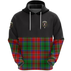 MacCulloch Clan Half Of Tartan Hoodie