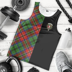 MacCulloch Tartan Crest Men's Tank Top - Cross Style