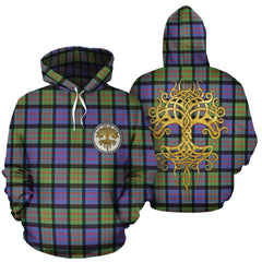 MacDonald Ancient Tartan Hoodie - Tree Of Life