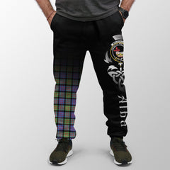 MacDonald Ancient Tartan Crest Jogger Sweatpants - Alba Celtic Style