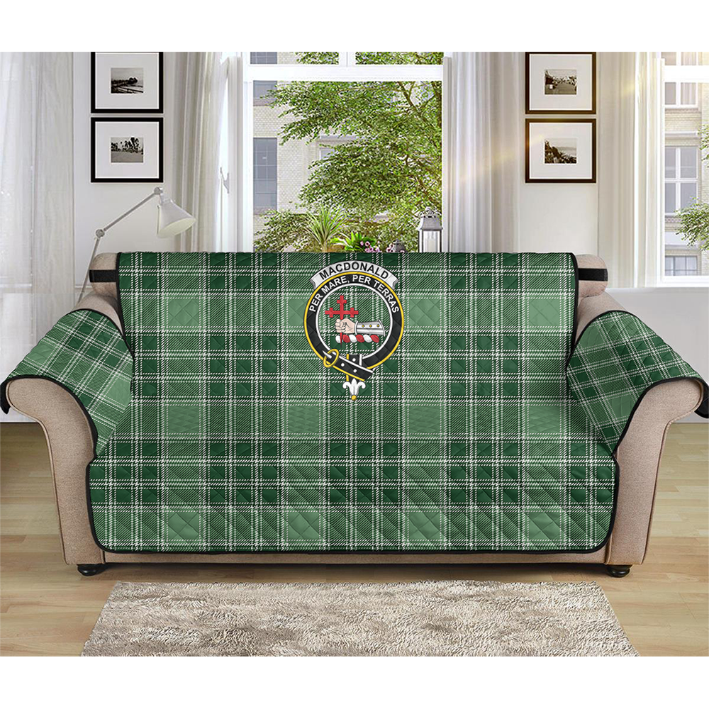 MacDonald of the Isles Hunting Modern Tartan Crest Sofa Protector