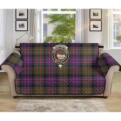 MacDonald Lord of the Isles Hunting Tartan Crest Sofa Protector