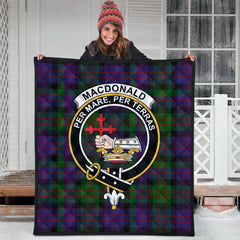 MacDonald Tartan Crest Quilt