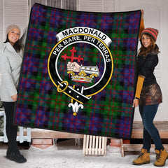 MacDonald Tartan Crest Quilt