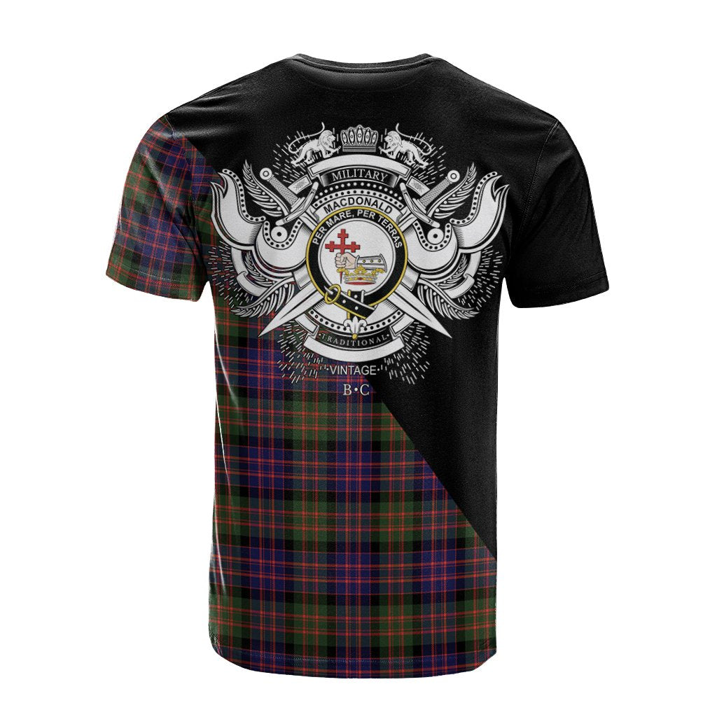 MacDonald Modern Tartan - Military T-Shirt