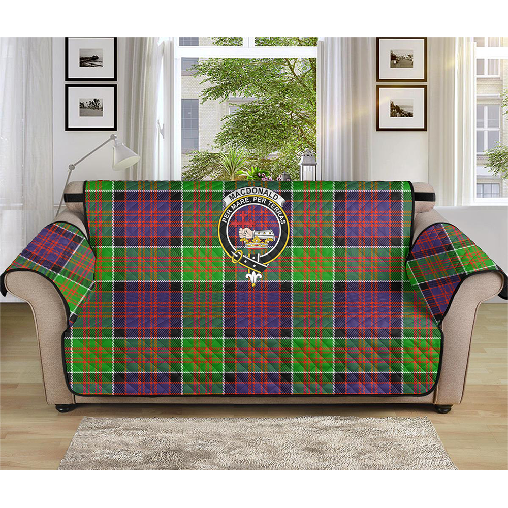 MacDonald Modern Tartan Crest Sofa Protector