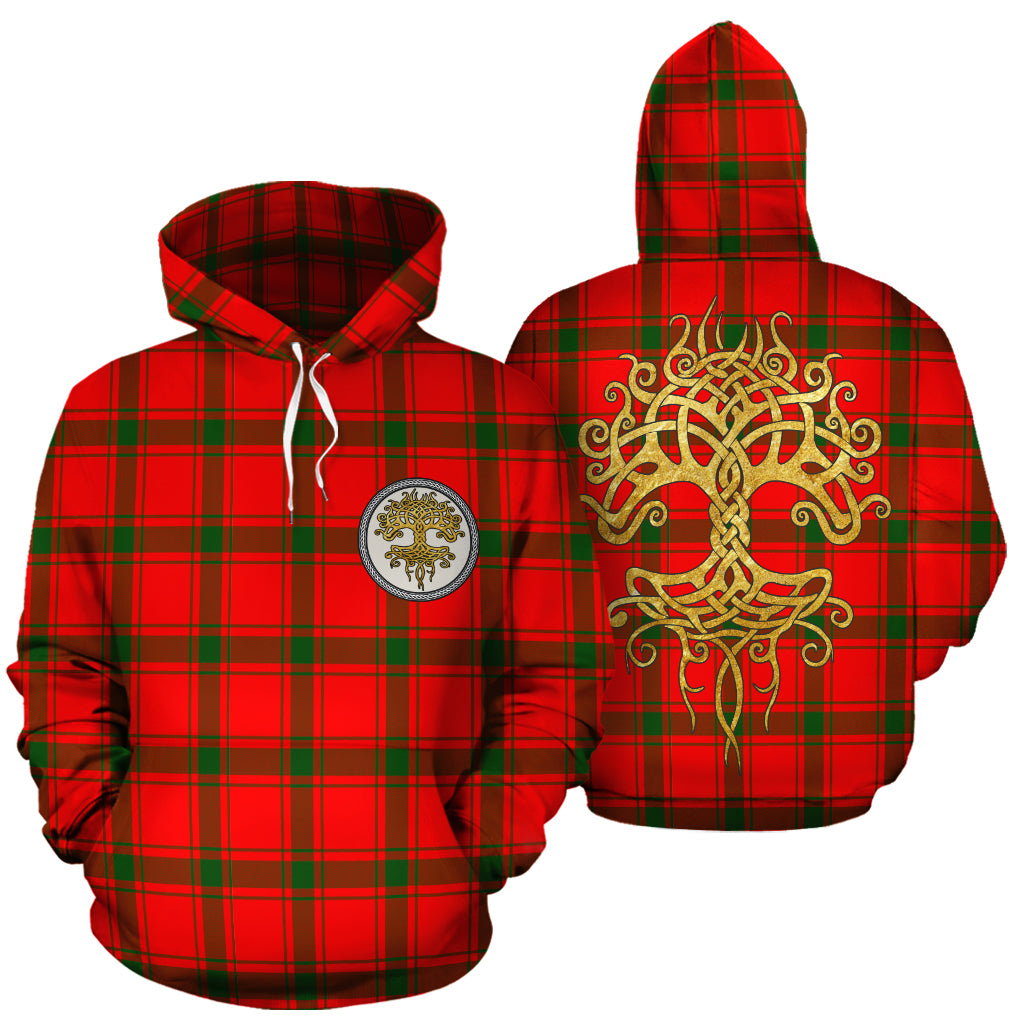 MacDonald of Sleat Tartan Hoodie - Tree Of Life