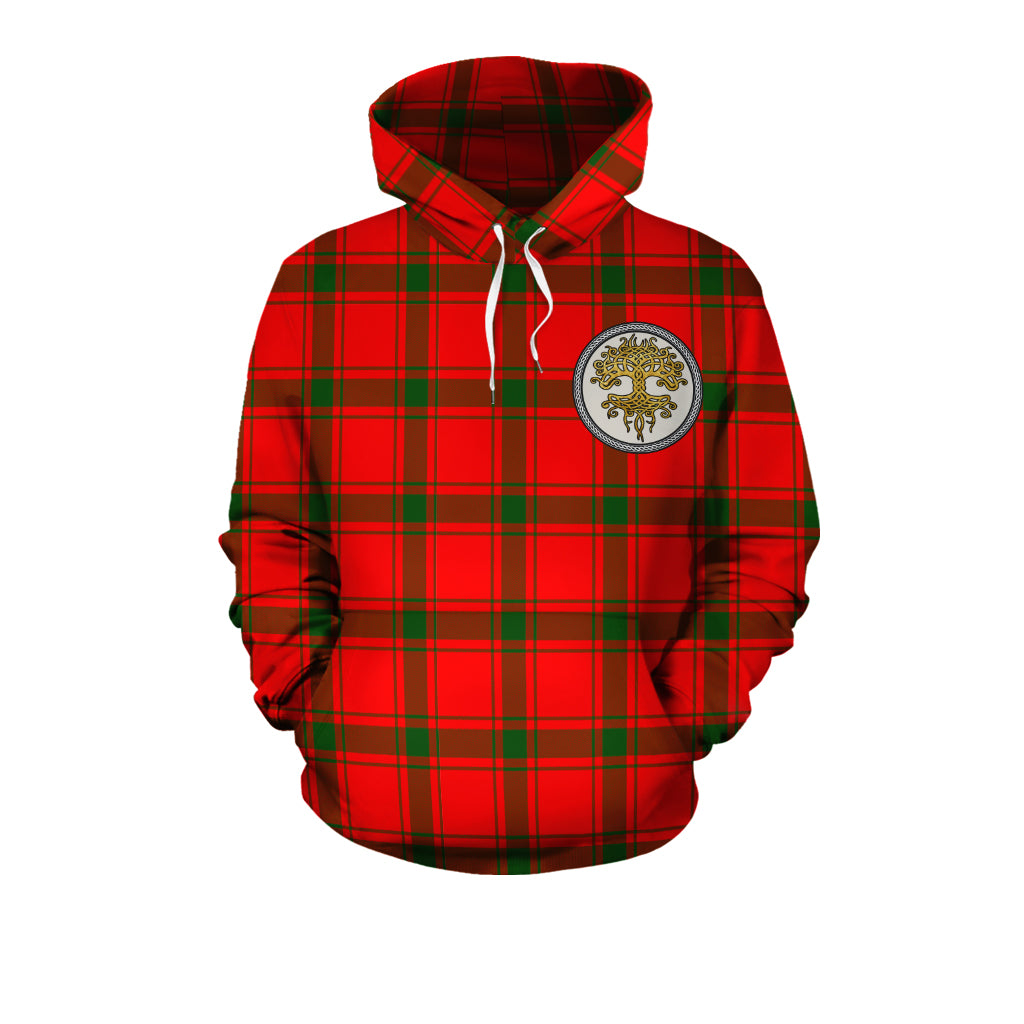 MacDonald of Sleat Tartan Hoodie - Tree Of Life